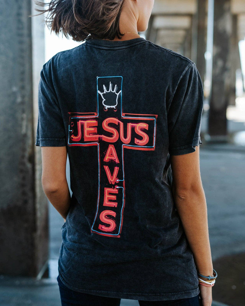 JESUS SAVES TEE
