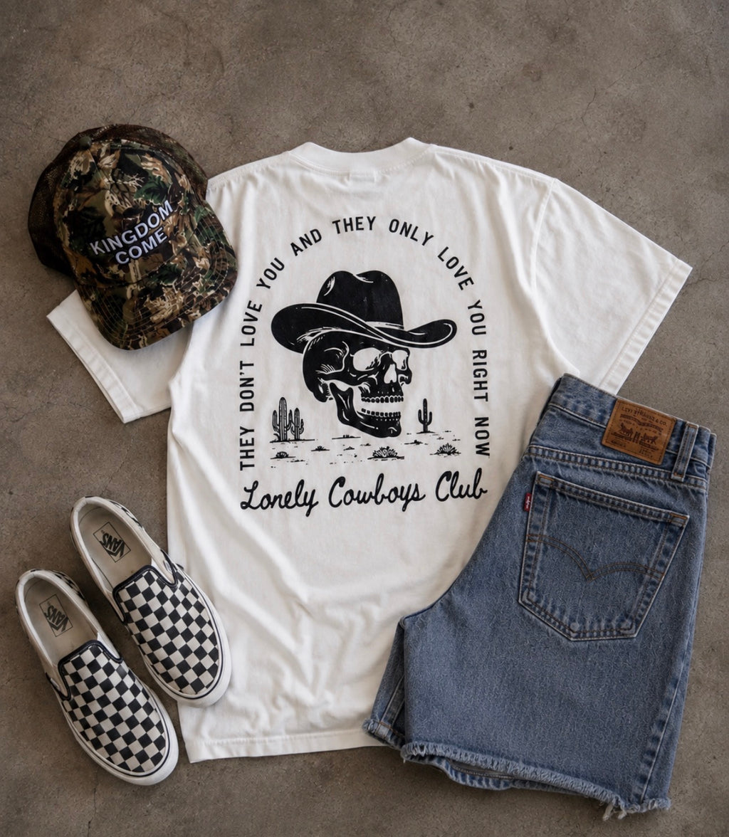 LONELY COWBOYS TEE