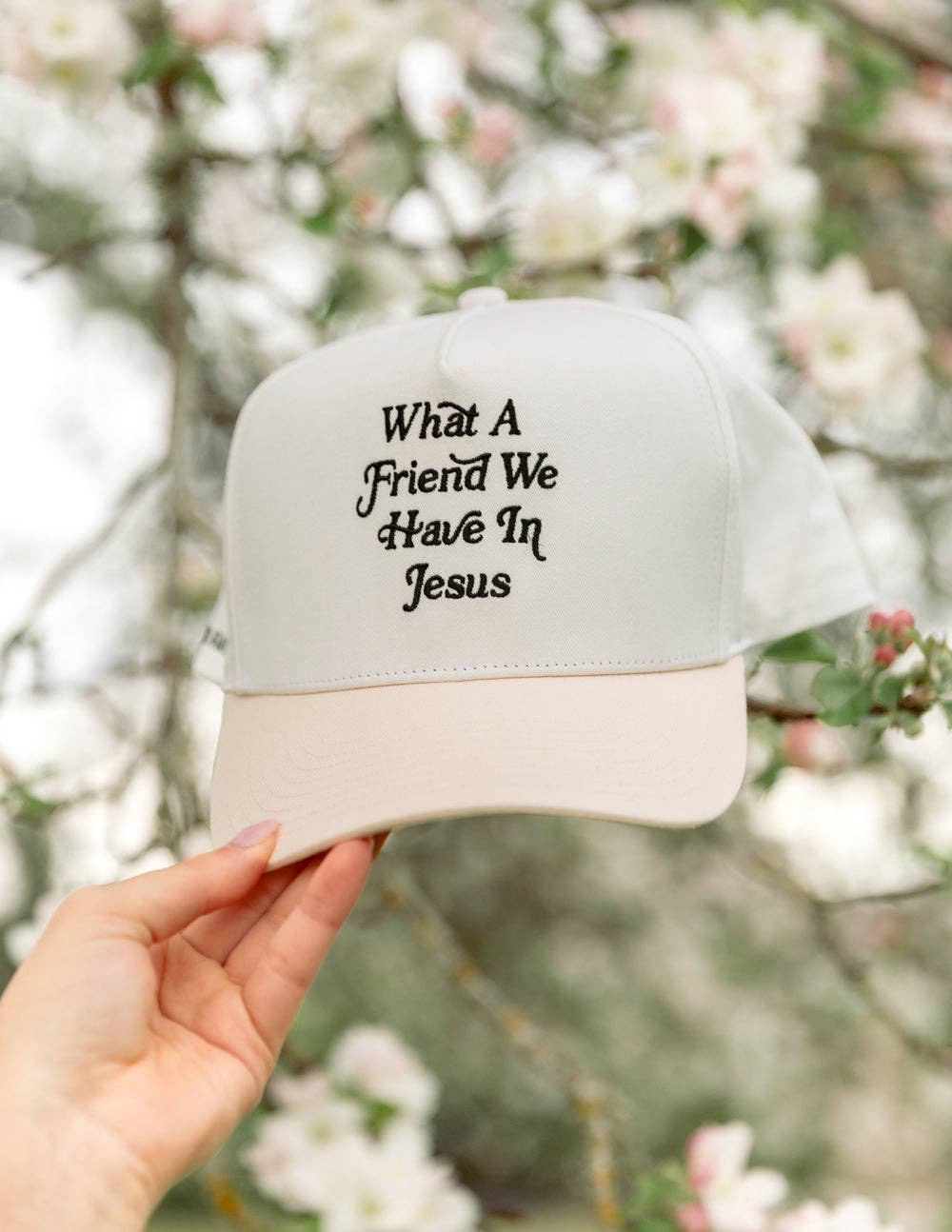 WHAT A FRIEND WE HAVE IN JESUS HAT