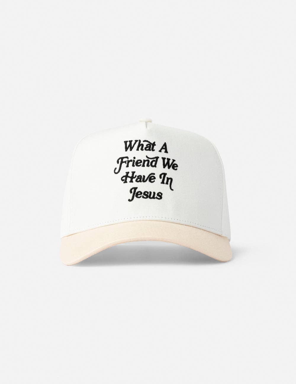 WHAT A FRIEND WE HAVE IN JESUS HAT