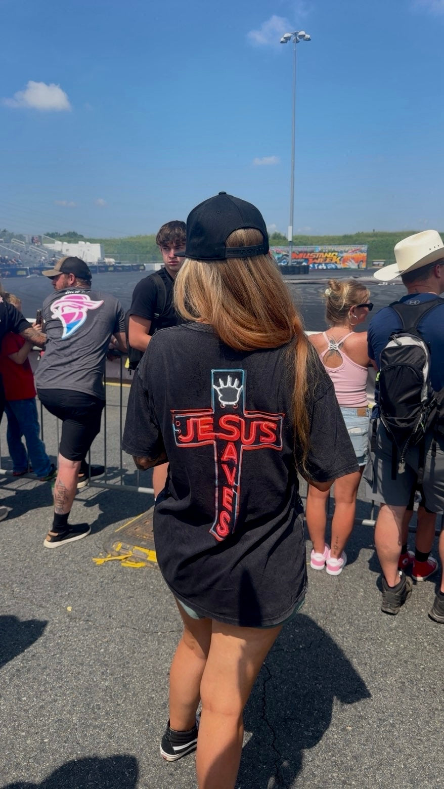 JESUS SAVES TEE